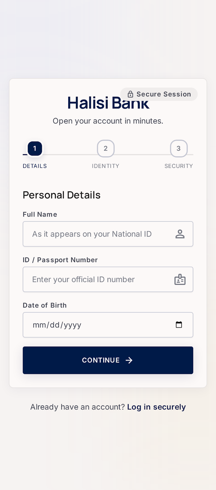 Web design and app development project