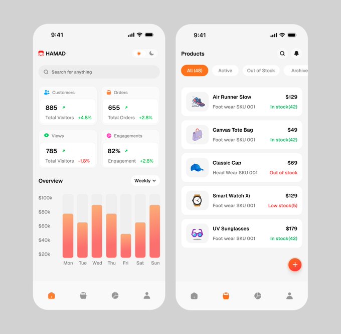 Web design and app development project